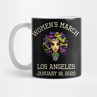 Women's March January 18, 2020 Feminist Los Angeles Mug